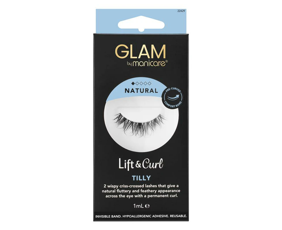 Manicare Glam Lift & Curl Tilly - Natural Lashes