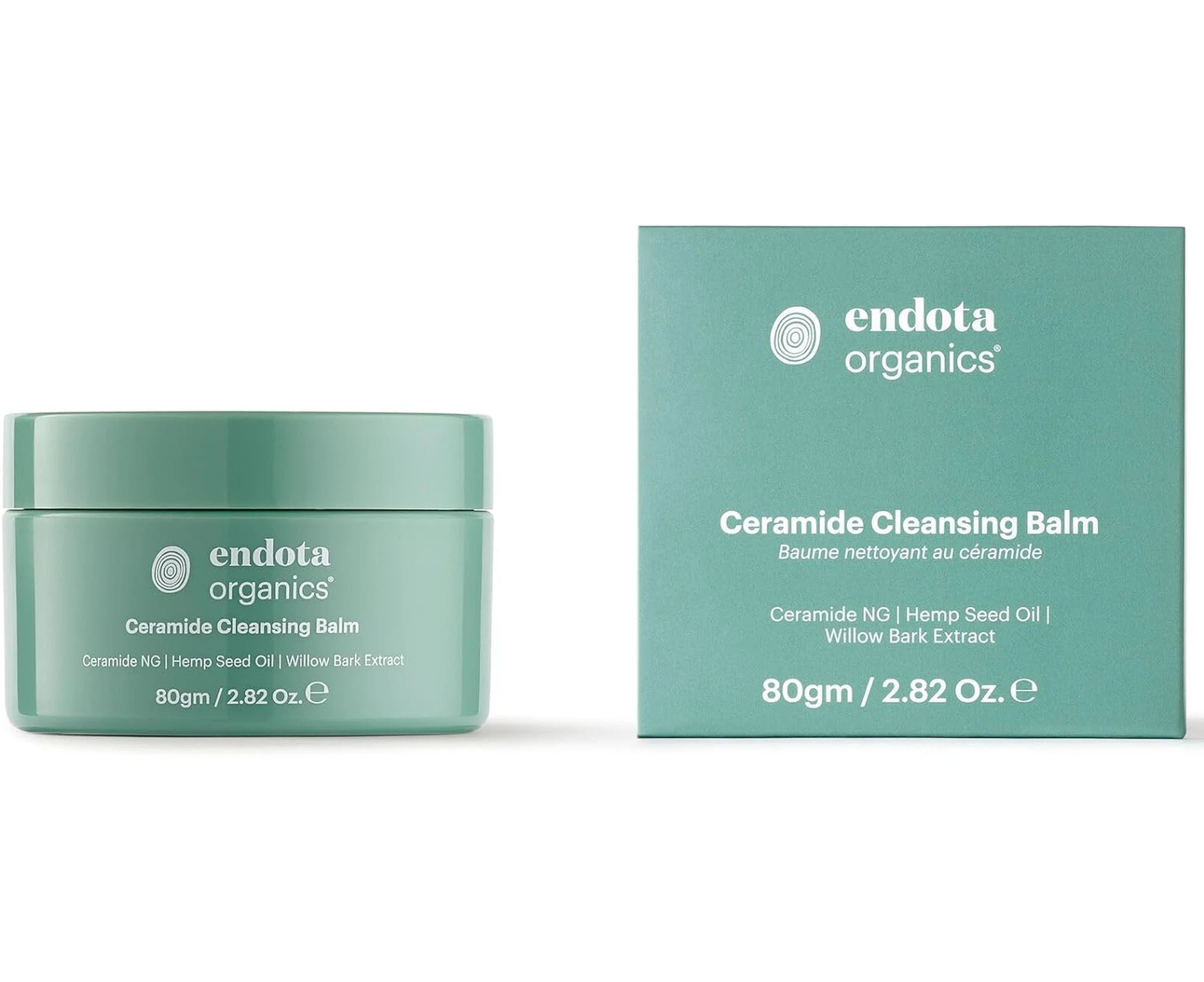 endota Organics Ceramide Cleansing Balm, ideal for removing a build-up of makeup, SPF, dirt and impurities from dry and sensitive skin