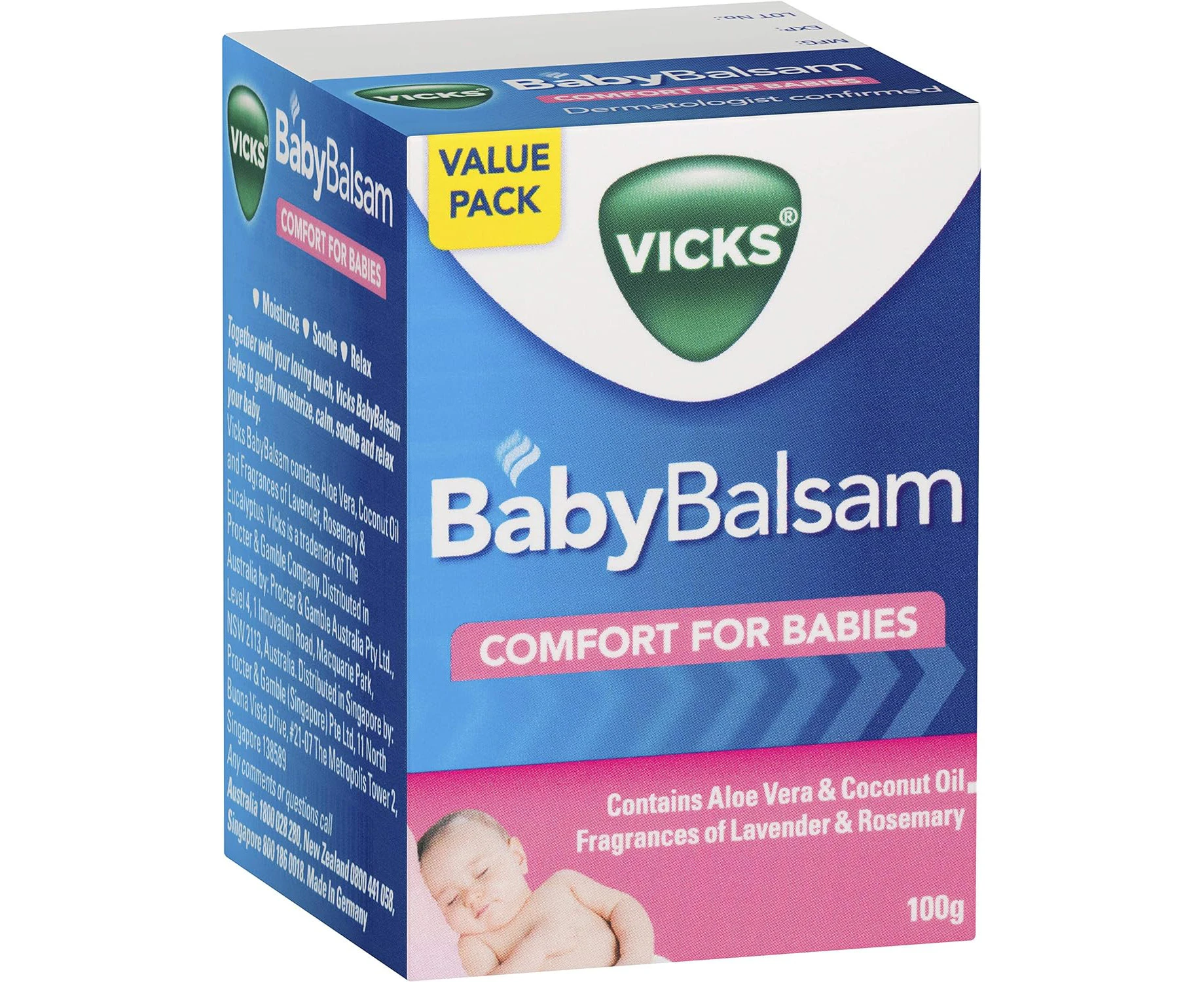 Vicks Baby Balsam Comfort for Babies 100 g