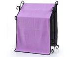 Coral Fleece Pet Absorbent Towel Quick-Drying Dog Bathing Large Medium Small Cat Soft Bath Towel,Grey Purple30*60Cm