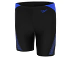 Speedo Boys' Hyperboom Splice Jammers - Black/Cobalt