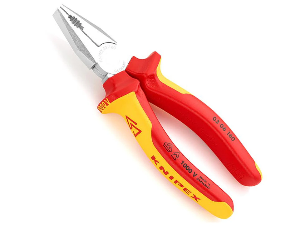 Knipex 0306160 160mm Insulated 1000v Combination Pliers