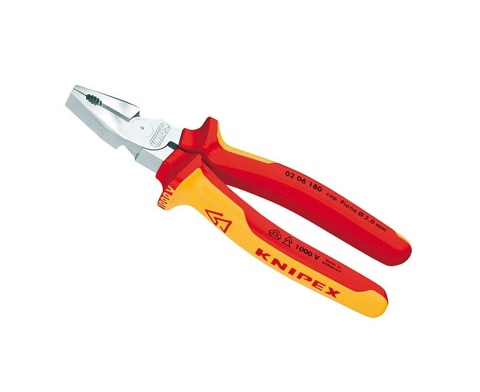 Knipex 0206180 7" Insulated Vde 1000v Linesmans Pliers