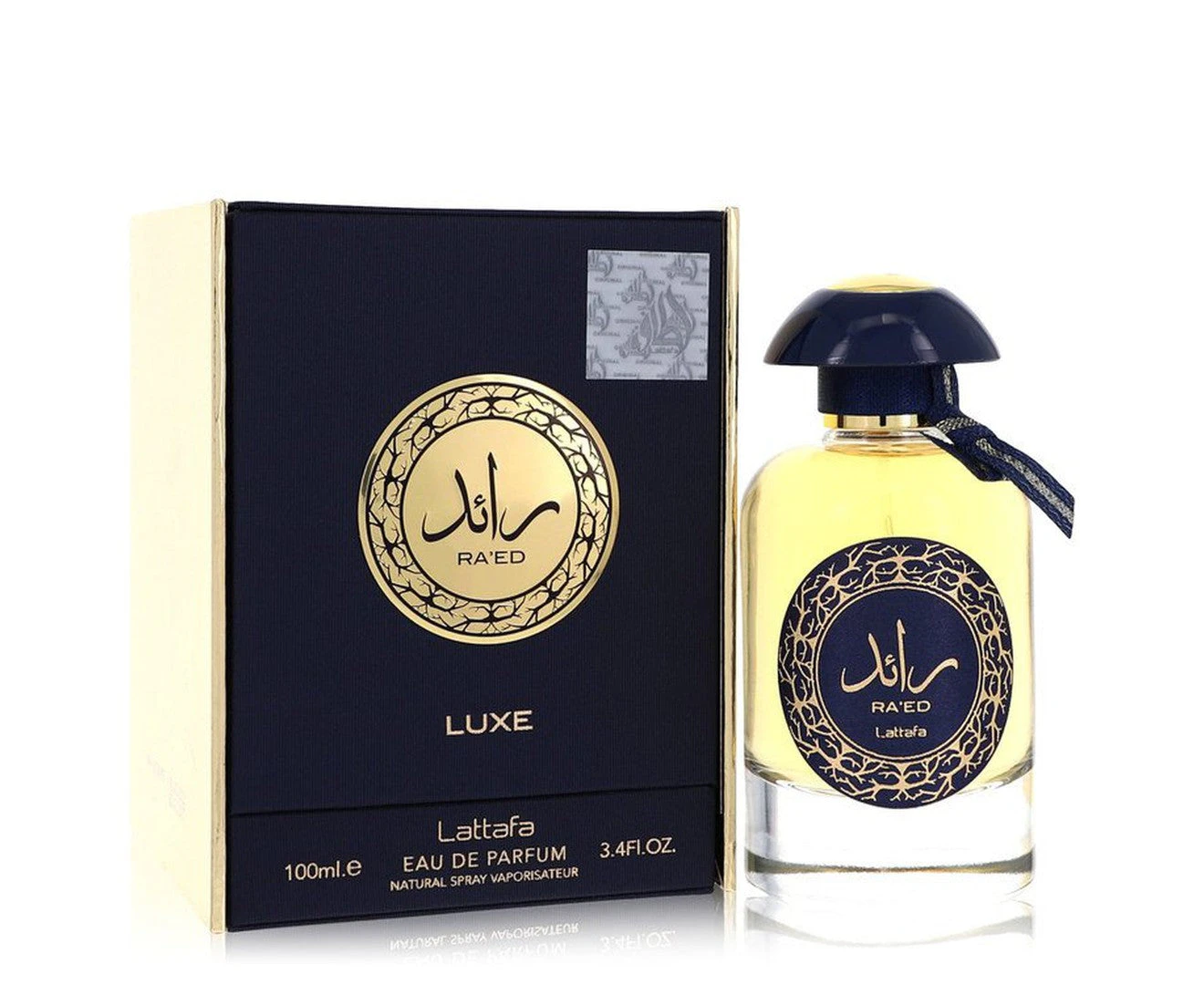 Raed Luxe Gold Perfume By Lattafa Eau De Parfum Spray (Unisex)3.4 oz Eau De Parfum Spray