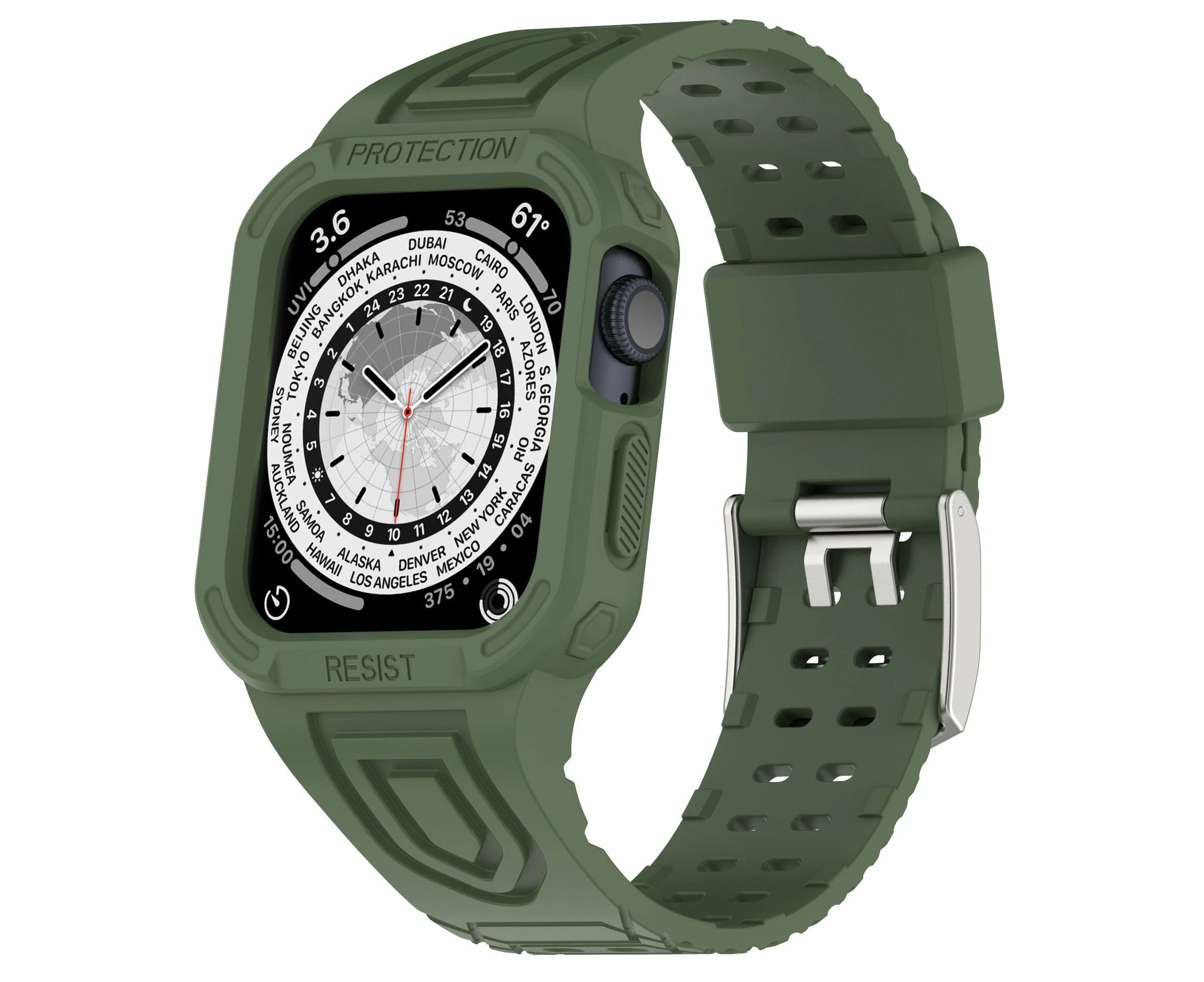 For Apple Watch Armonded Band Strap iWatch Ultra Series 8 7 6 3 SE 38/40/41/42/44/45/49mm - GREEN