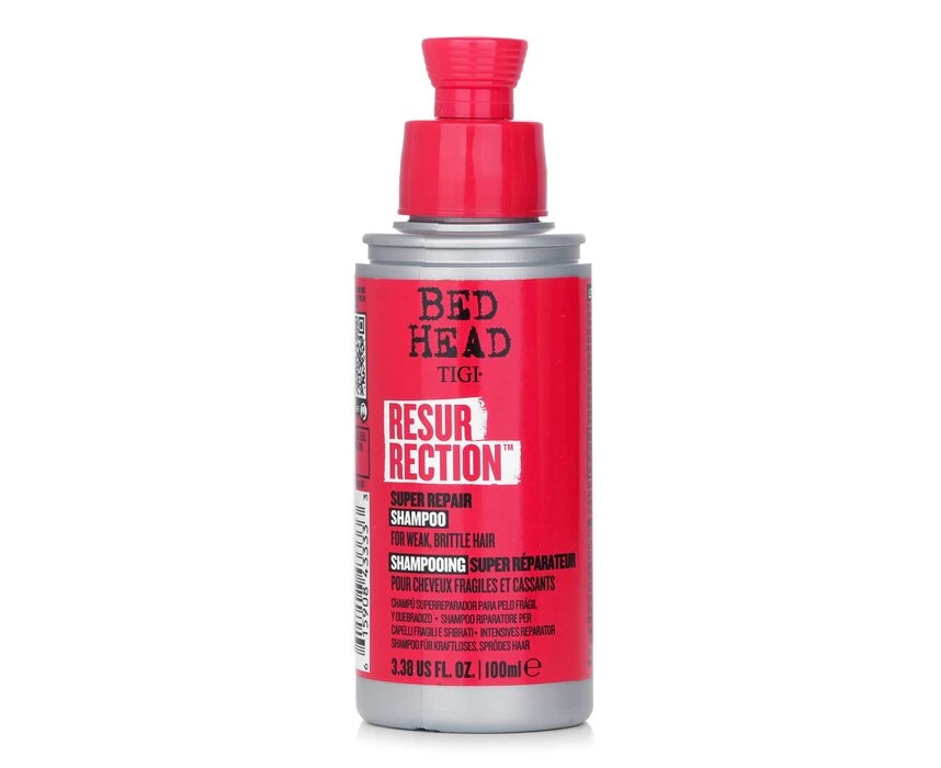 Tigi Bed Head Resurrection Super Repair Shampoo (For Weak & Brittle Hair) 100ml/3.38oz