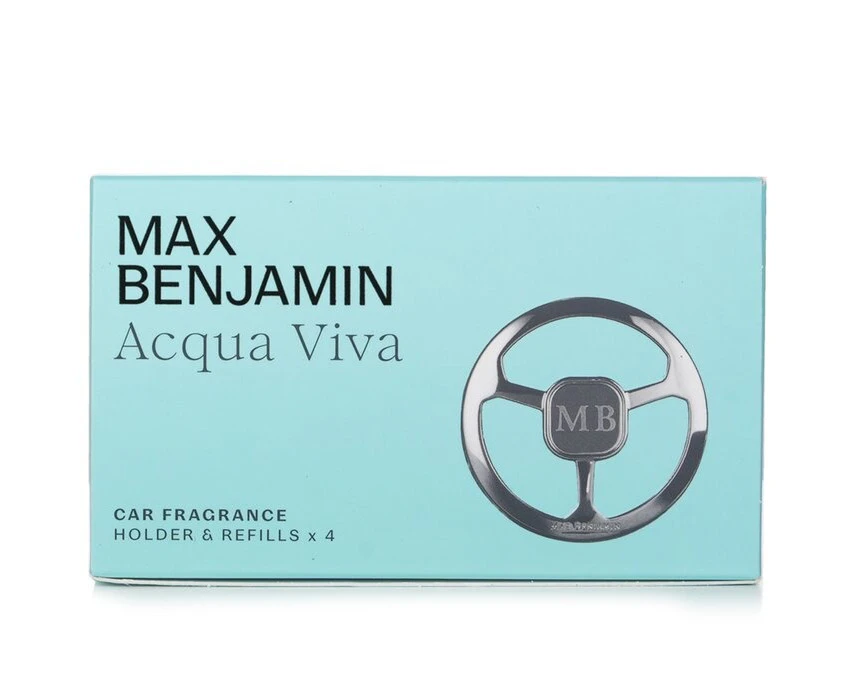 Max Benjamin Car Fragrance Gift Set  Acqua Viva 4pcs