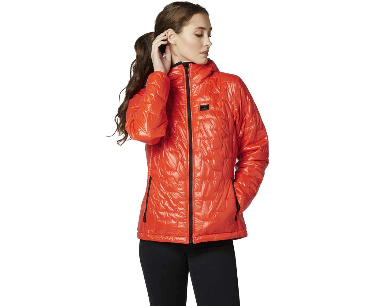 Helly Hansen Womens Lifaloft Hooded Quilted Insulator Jacket - Grenadine