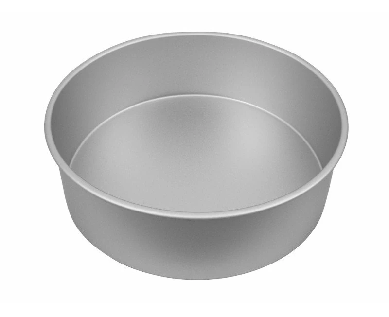 Bakemaster Silver Anodised Round Deep Cake Pan 30 x 10cm