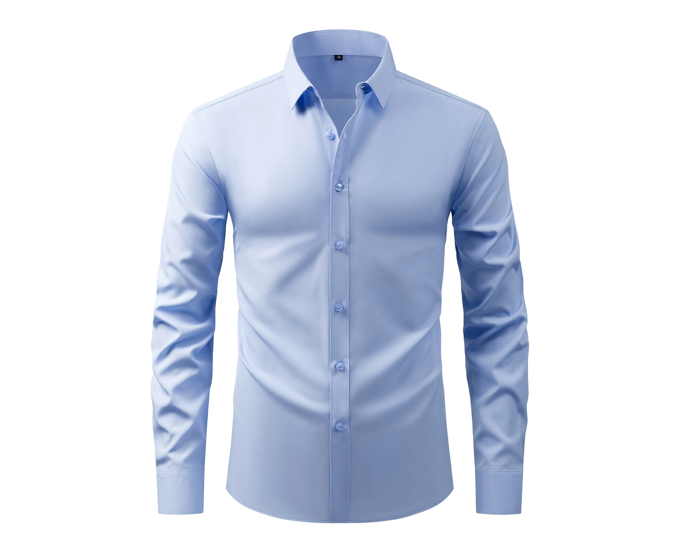 Men's shirts wrinkle-free business shirts Men's long and short sleeve autumn shirts business formal wear