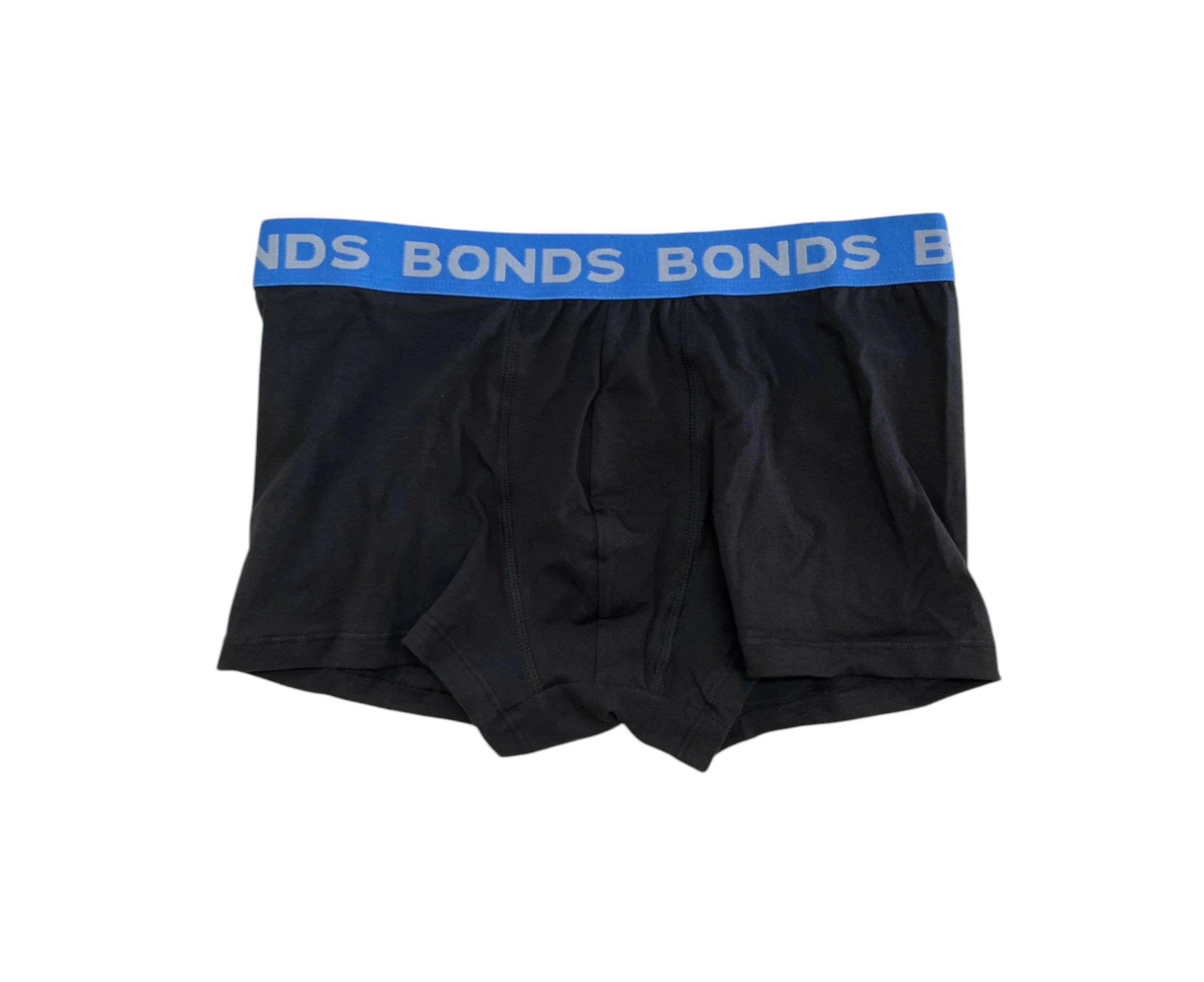 Mens Bonds Core Trunks Black/ Blue Underwear