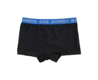 Mens Bonds Core Trunks Black/ Blue Underwear