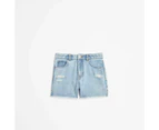 Target Frayed Edge Denim Short