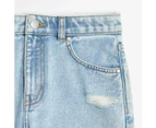 Target Frayed Edge Denim Short