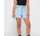 Target Frayed Edge Denim Short