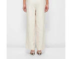 European Linen Wide Leg Pants - Preview