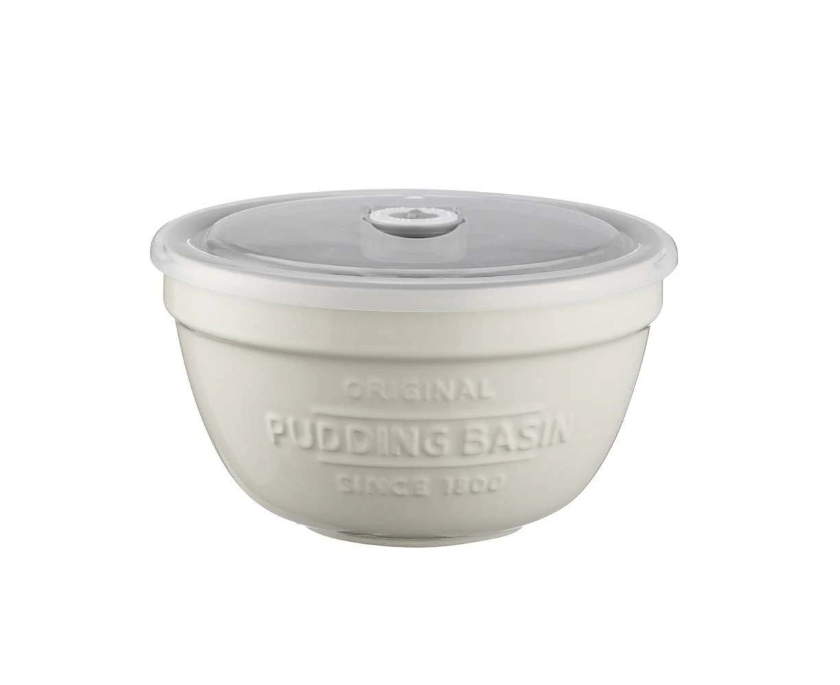 Innovative Kitchen Stoneware Pudding Basin With Lid