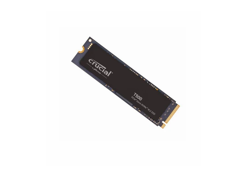 Crucial T500 2TB Gen4 NVMe SSD - 7400/7000 MB/s R/W 1200TBW 1440K IOPs 1.5M hrs MTTF Acronis True Image Adobe Creative Cloud  for PS5 ~MZ-V8P2T0BW