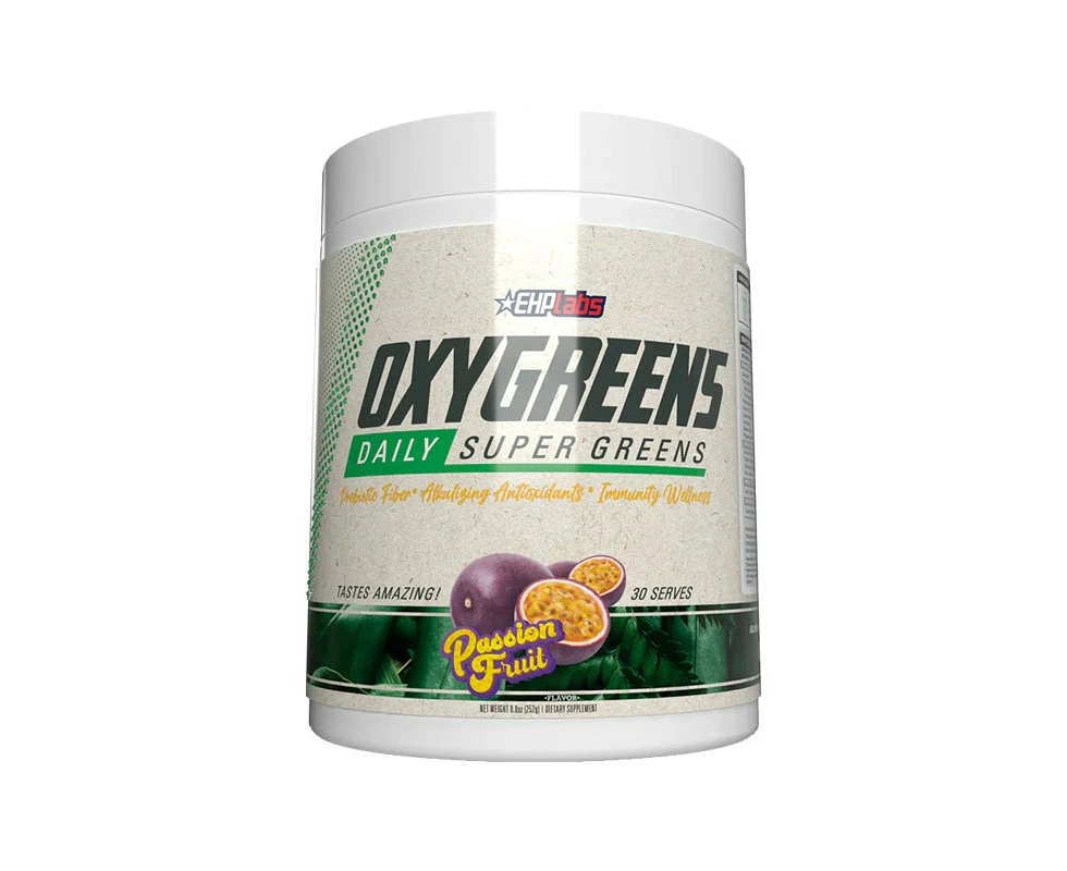 EHP Labs OxyGreens Passionfruit 30 Servings