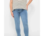 Target Maternity Over The Belly Denim Jeggings