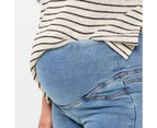 Target Maternity Over The Belly Denim Jeggings