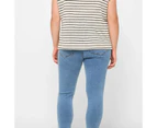 Target Maternity Over The Belly Denim Jeggings