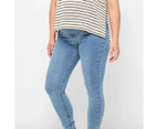 Target Maternity Over The Belly Denim Jeggings