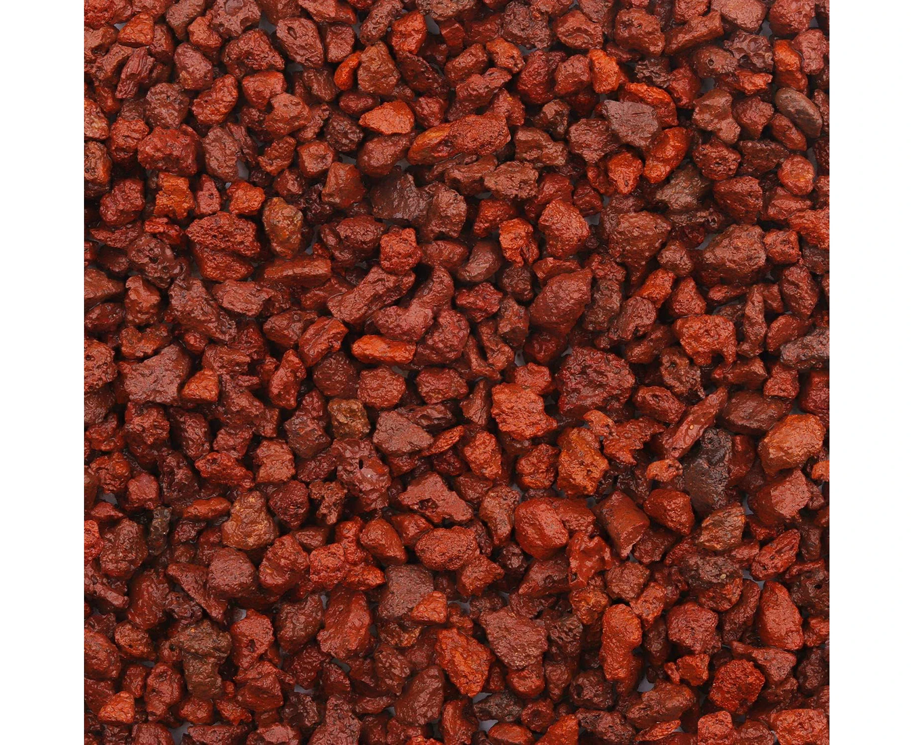 Lainrrew 2.2 Lb Horticultural Red Lava Rock, Decorative Landscaping Pebbles Stones Succulent and Cactus Bonsai Soil Gritty Mix Rocks Plant Drainage Gravel