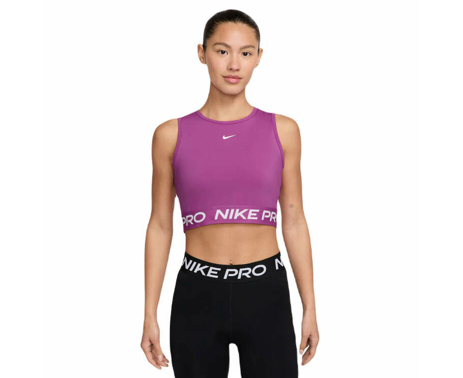 Nike Pro Womens 365 Dri-FIT Crop Tank - Fuschia