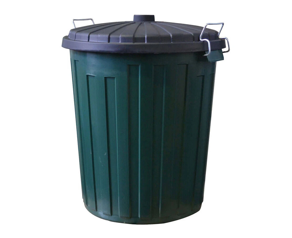 Italplast Garbage Bin Green/Black