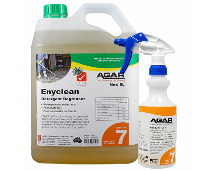 Agar Enyclean Detergent Degreaser