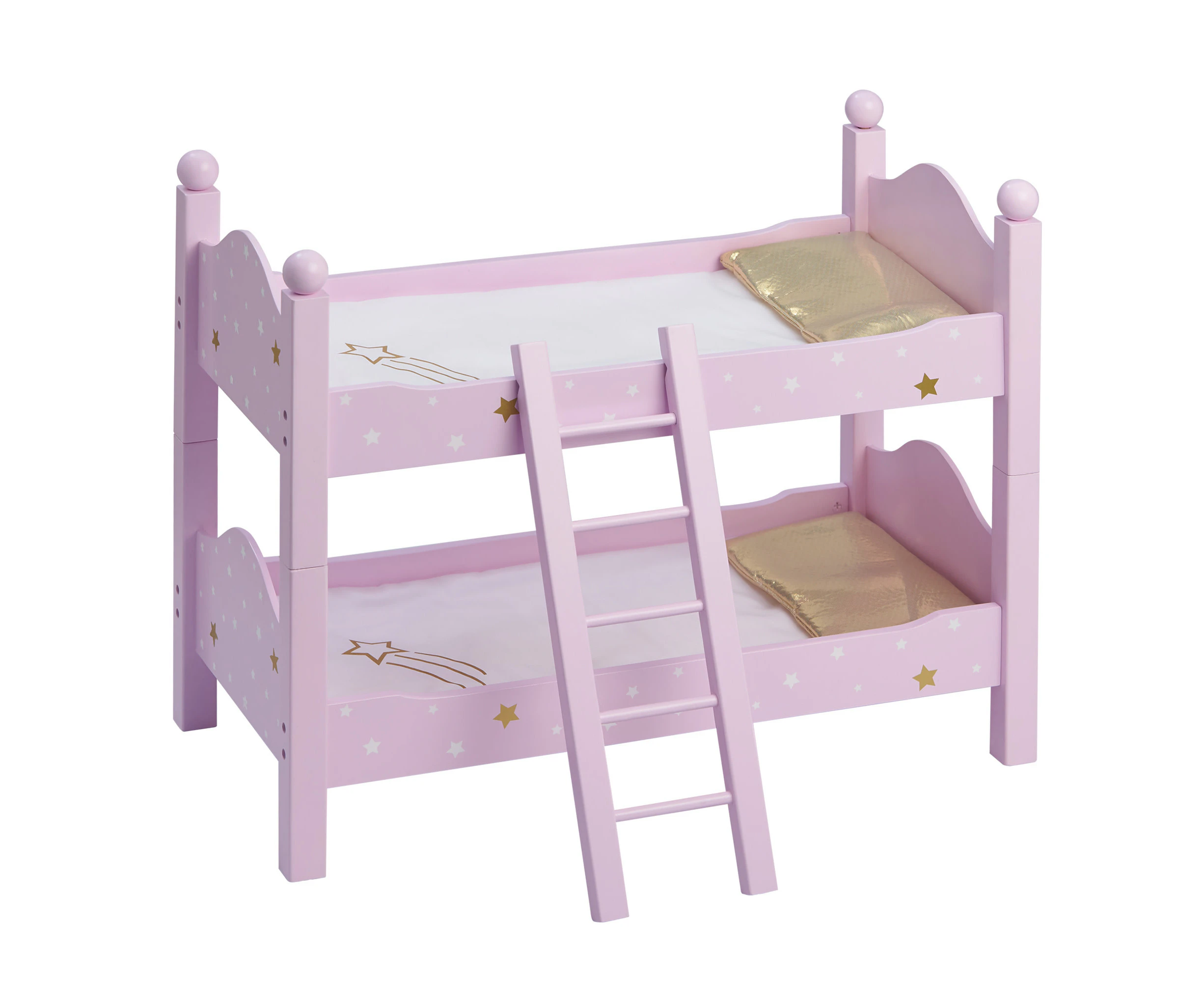 Olivia's Little World Twinkle Stars Princess 18" Doll Double Bunk Bed