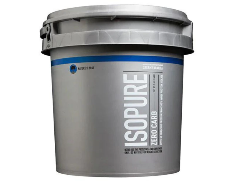 Isopure,  Zero Carb Whey Protein Isolate - Creamy Vanilla