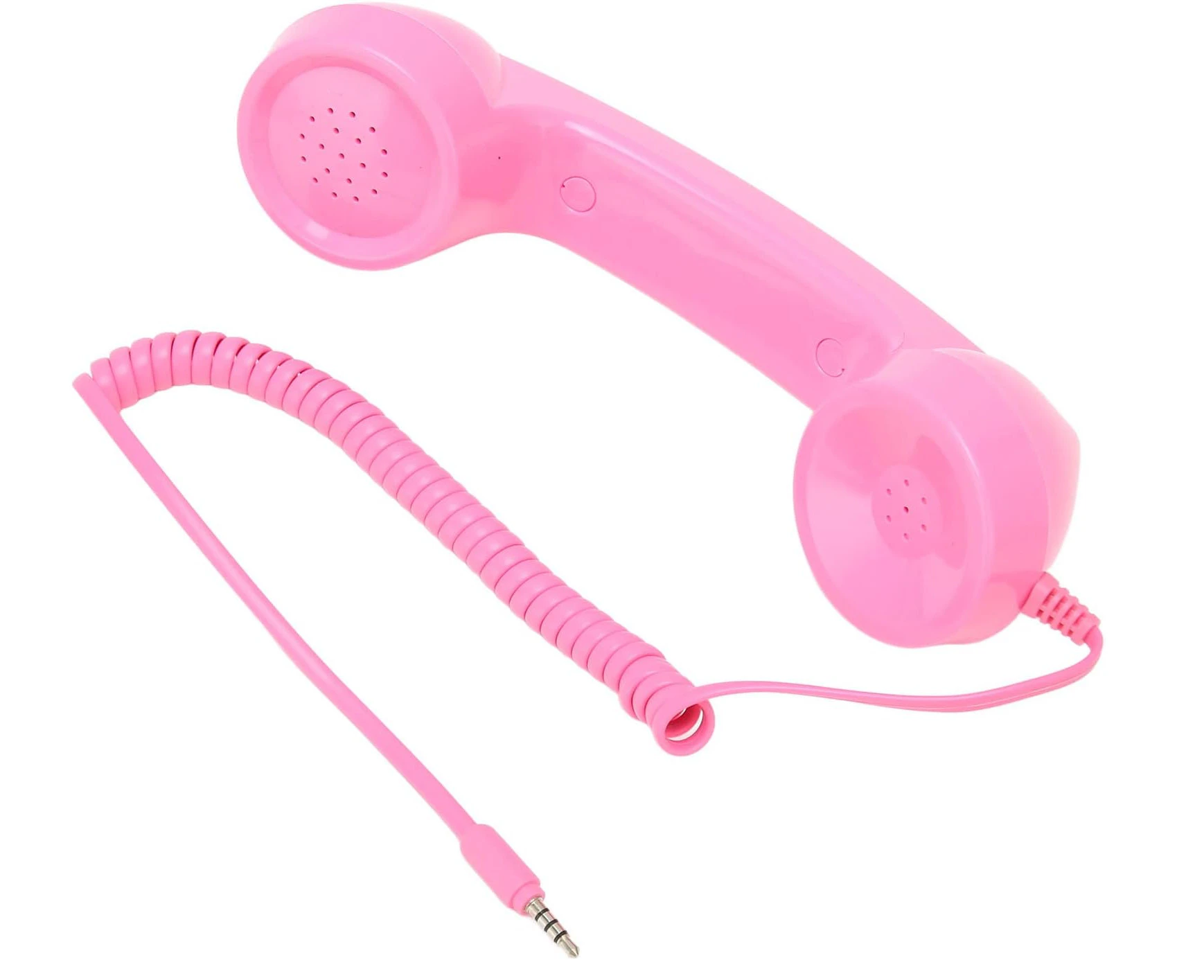 Retro Phone Handset, Radiation Proof, 3.5mm Sound Plug, Stable Performance, Wide Scenes, ABS Material, Compatible with All Smartphones and Computers with 3