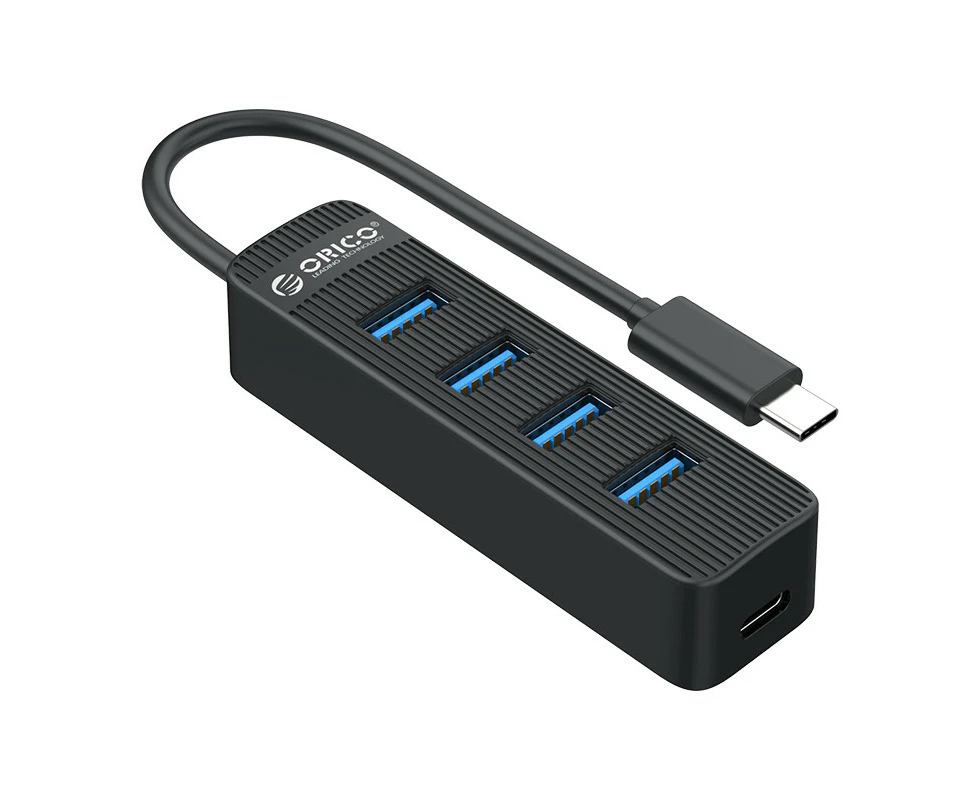 Orico 4 Port USB-C Hub [TWC3-4A-BK]