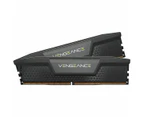 Corsair Vengeance 32GB (2x16GB) DDR5 UDIMM 6400MHz C32 1.35V Desktop Gaming Memory Black