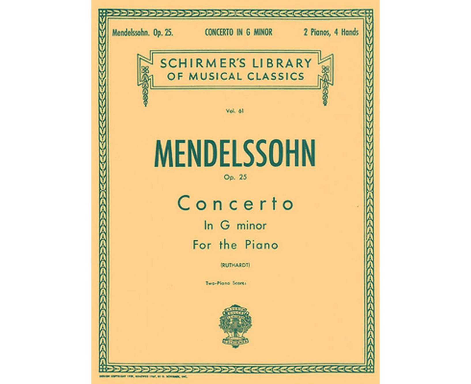 Felix Mendelssohn-Bartholdy: Concerto in G Minor