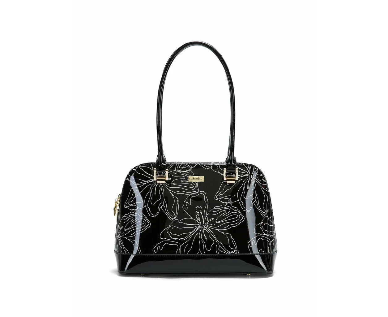 Serenade Sf70758 Tahlee Patent Leather Handbag