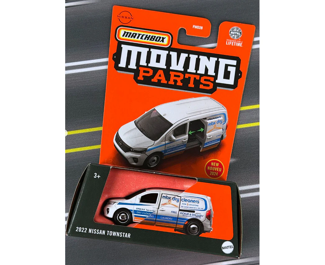 Matchbox Moving Parts 2024 Mix 7Q - 2022 Nissan Townstar