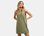 All About Eve Women's AAE Tank Dress - Khaki