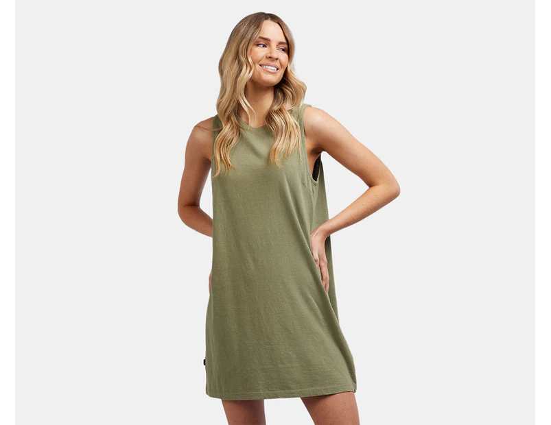 All About Eve Women's AAE Tank Dress - Khaki