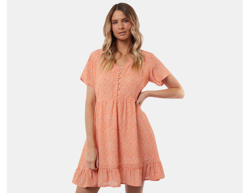 All About Eve Women's Thea Dress - Orange