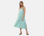 All About Eve Women's Thea Midi Dress - Green