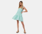 All About Eve Women's Thea Mini Dress - Green