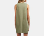 All About Eve Women's AAE Tank Dress - Khaki