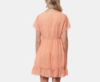 All About Eve Women's Thea Dress - Orange