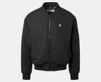 Calvin Klein Men's Relaxed Bomber Jacket - Black