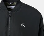 Calvin Klein Men's Relaxed Bomber Jacket - Black