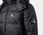 Calvin Klein Men's Essential Down Padded Hooded Jacket - Black