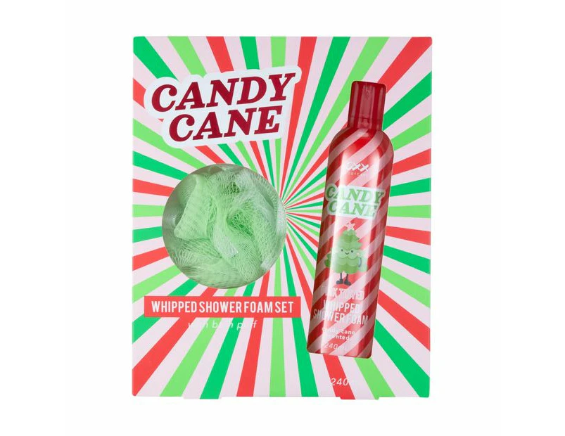 Whipped Shower Foam Set, Candy Cane - OXX Bodycare